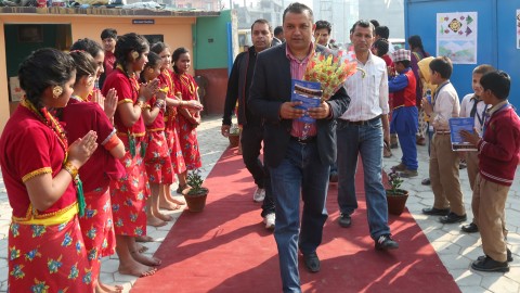 Mokshada School Opening Gagan Thapa