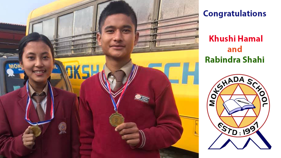Khushi Hamal and Rabindra Shahi Grabbed the 1st Position