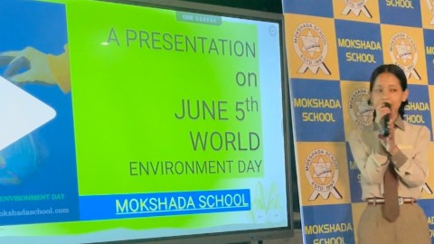 MOKSHADA SHARED AN AWARENESS CAMPAIGN ON 5TH JUNE